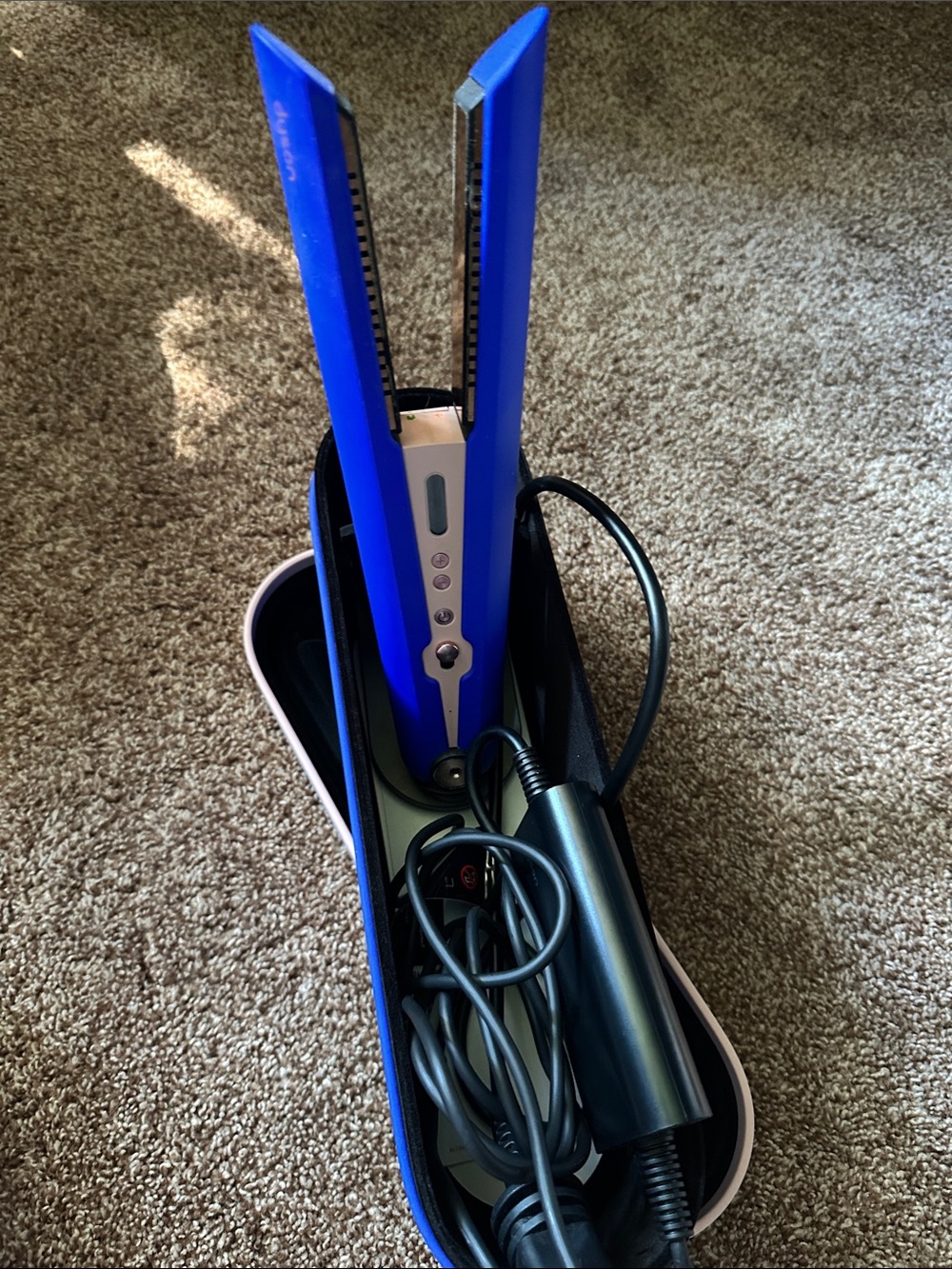 Dyson Wireless Corrale Straightener with Travel Case